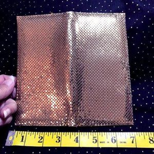 Whiting & Davis mesh wallet